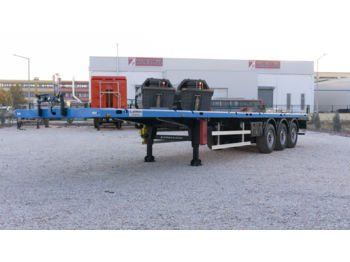 EMIRSAN 12 locks Flatbed Trailer - Transportjer kontejnerësh/ Gjysmë rimorkio me karroceri të çmontueshme