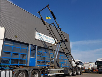 GS Meppel Kipper container chassis BPW drum brakes - Transportjer kontejnerësh/ Gjysmë rimorkio me karroceri të çmontueshme