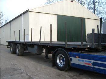 Groenewegen 2 as bladgeveerd - Transportjer kontejnerësh/ Gjysmë rimorkio me karroceri të çmontueshme