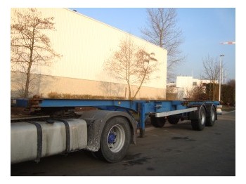 Groenewegen BPW2 - Transportjer kontejnerësh/ Gjysmë rimorkio me karroceri të çmontueshme