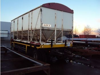 Jumbo container version - Transportjer kontejnerësh/ Gjysmë rimorkio me karroceri të çmontueshme