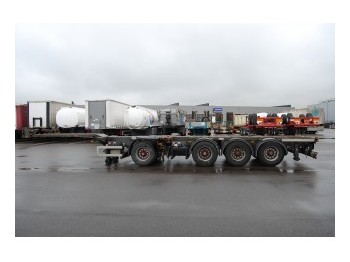 Nooteboom Container chassis - Transportjer kontejnerësh/ Gjysmë rimorkio me karroceri të çmontueshme