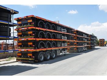 OZGUL FLATBED- PLATFORM CONTAINER CARRRIER - Transportjer kontejnerësh/ Gjysmë rimorkio me karroceri të çmontueshme