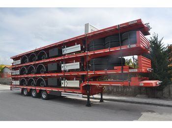 OZGUL PLATFORM CONTAİNER - Transportjer kontejnerësh/ Gjysmë rimorkio me karroceri të çmontueshme
