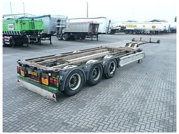 RENDERS WITH SLIDING TABLE - Transportjer kontejnerësh/ Gjysmë rimorkio me karroceri të çmontueshme