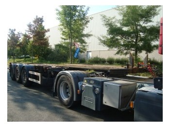 Renders EURO 800 - Transportjer kontejnerësh/ Gjysmë rimorkio me karroceri të çmontueshme