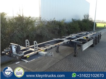 Renders EURO 925 multi back slider - Transportjer kontejnerësh/ Gjysmë rimorkio me karroceri të çmontueshme