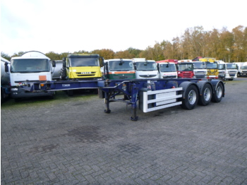 SDC 3-axle container trailer 20-30 ft + pump - Transportjer kontejnerësh/ Gjysmë rimorkio me karroceri të çmontueshme