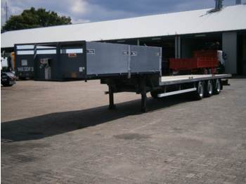 SDC 3-axle semi-lowbed container trailer - Transportjer kontejnerësh/ Gjysmë rimorkio me karroceri të çmontueshme