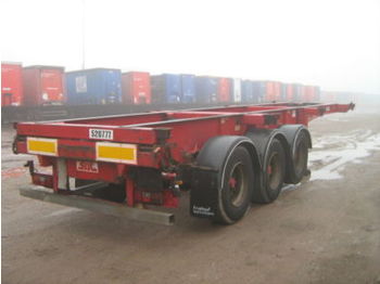  SDC Wechselfahrgestell - Transportjer kontejnerësh/ Gjysmë rimorkio me karroceri të çmontueshme