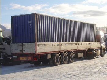 Schmitz Cargobull SPR24 - Transportjer kontejnerësh/ Gjysmë rimorkio me karroceri të çmontueshme