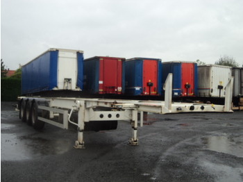TURBOS HOET Container chassis - Transportjer kontejnerësh/ Gjysmë rimorkio me karroceri të çmontueshme