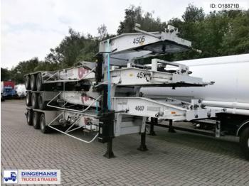 Titan Tank container trailer 20 ft. (3 units € 8000) - Transportjer kontejnerësh/ Gjysmë rimorkio me karroceri të çmontueshme