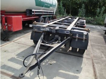 Vogelzang 2-assige aanhangwagen - Transportjer kontejnerësh/ Gjysmë rimorkio me karroceri të çmontueshme