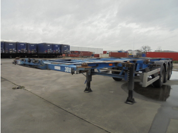 Transportjer kontejnerësh/ Gjysmë rimorkio me karroceri të çmontueshme Van Hool 3B0049 ADR: foto 1
