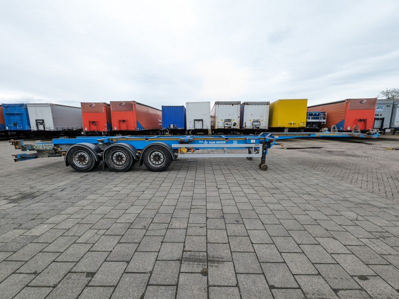 Transportjer kontejnerësh/ Gjysmë rimorkio me karroceri të çmontueshme Van Hool 3B0079 3-Assen SAF - DiscBrakes - ADR - Backslider- 11/2024APK - 3 Units On Stock (O1855): foto 13