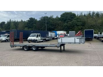 Gjysmë rimorkio me plan ngarkimi të ulët Veldhuizen  minisattel semi trailer 9000 kg: foto 1