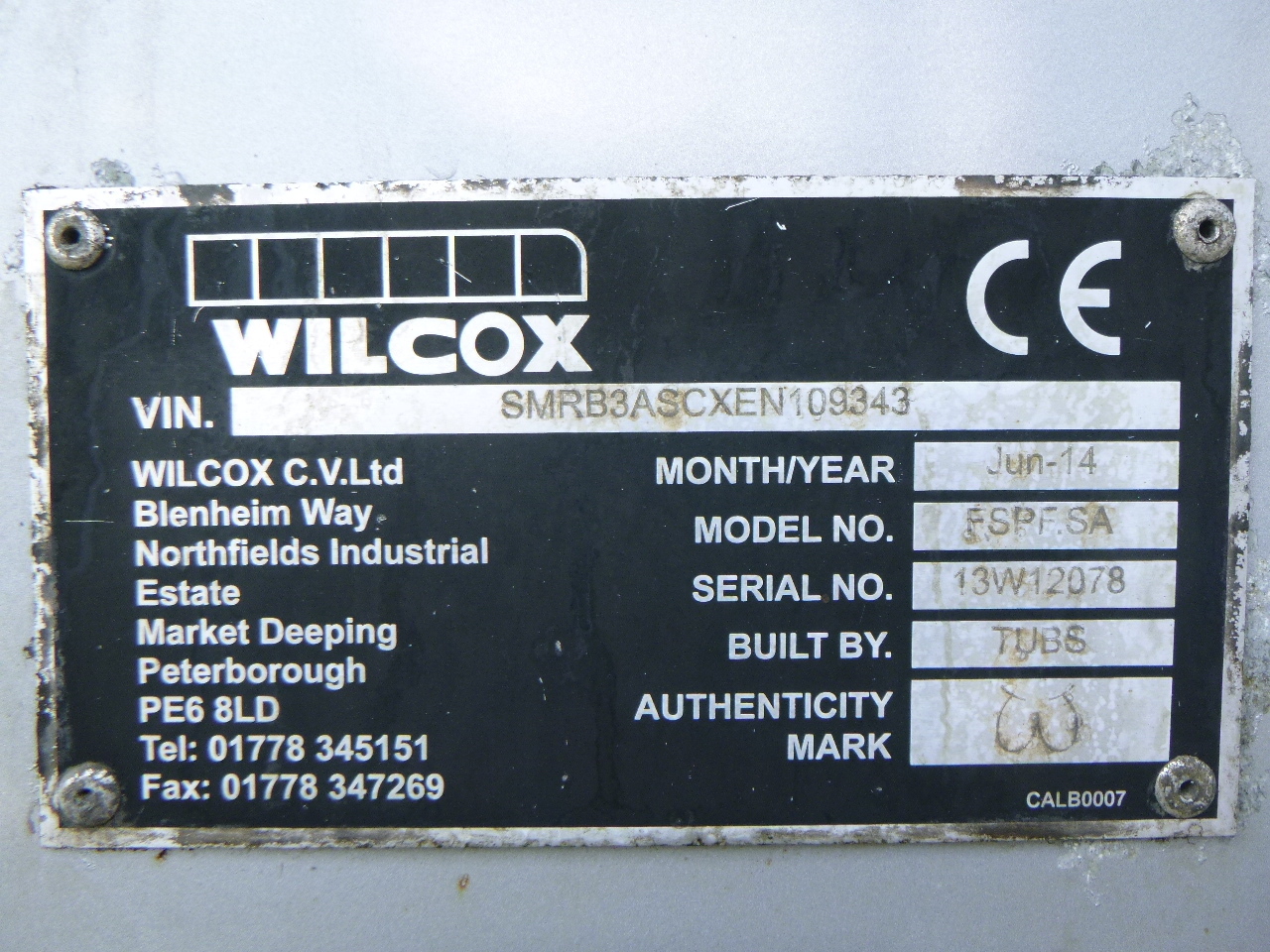 Gjysmë rimorkio vetëshkarkuese Wilcox Tipper trailer alu 55 m3 + tarpaulin: foto 13