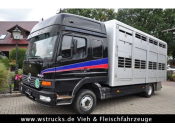 Kamioncine me kontinier për transportimin e kafshëve Mercedes-Benz Top Micheletto Aufbau: foto 1