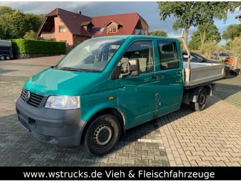 Kamioncine me karroceri, Kamioncine dopio kabinë Volkswagen T5 Transporter Pritsche Pritsche Doppelkabine: foto 1