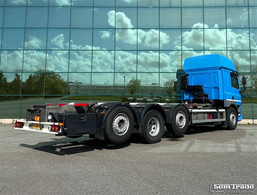 Transportjer kontejnerësh/ Kamion me karroceri të çmontueshme DAF CF 85.410 FAQ ATe 8X2 PTO + Compressor Full ADR ALL Classes Holland Truck: foto 5
