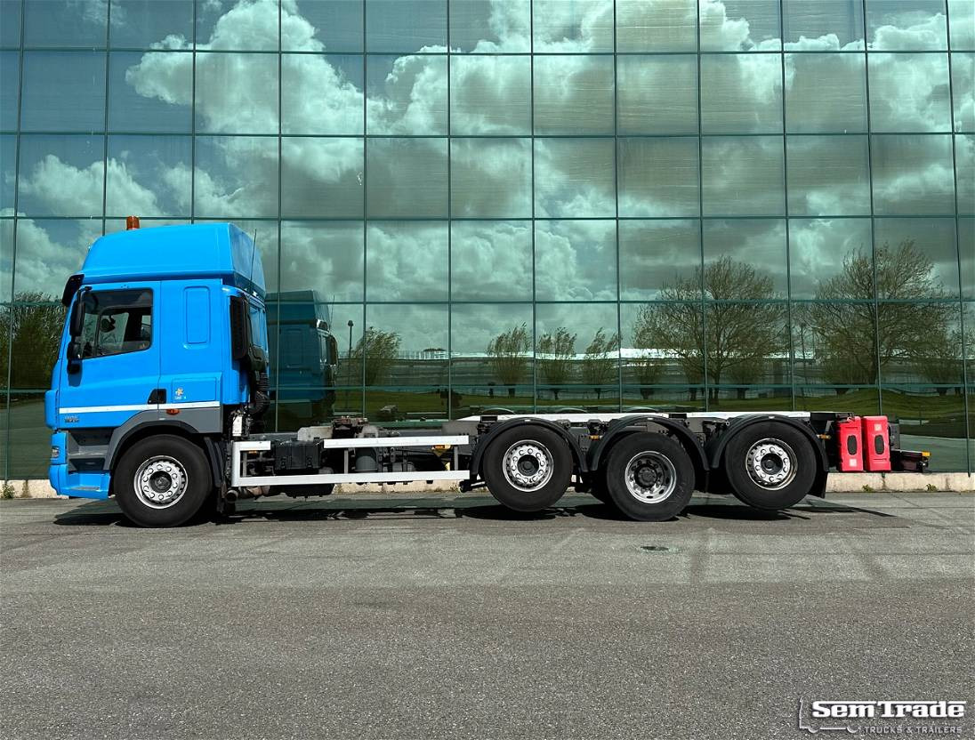 Transportjer kontejnerësh/ Kamion me karroceri të çmontueshme DAF CF 85.410 FAQ ATe 8X2 PTO + Compressor Full ADR ALL Classes Holland Truck: foto 2