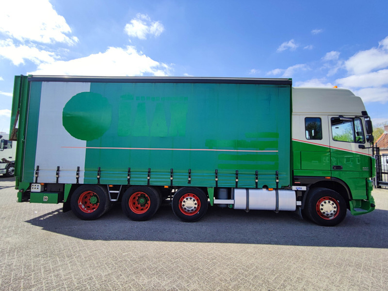 Autotransportues DAF XF 95.430 8x2 SuperSpaceCab Euro3 - CurtainSider 7.31m + Ramp 16T - MachineTransporter - 6 Persons (V555): foto 16