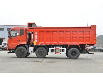 Kamion vetëshkarkues për transportimin e makinerive të rënda i ri Dongfeng: foto 1