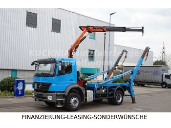 Fadromë ngarkuese Mercedes-Benz Axor 1833 Absetzkipper PAK 13SC Kran PK 8501 Eu5