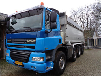 Kamion vetëshkarkues Ginaf X 4243 TS Euro 5 / Gijsbertsen stalen kipper: foto 1