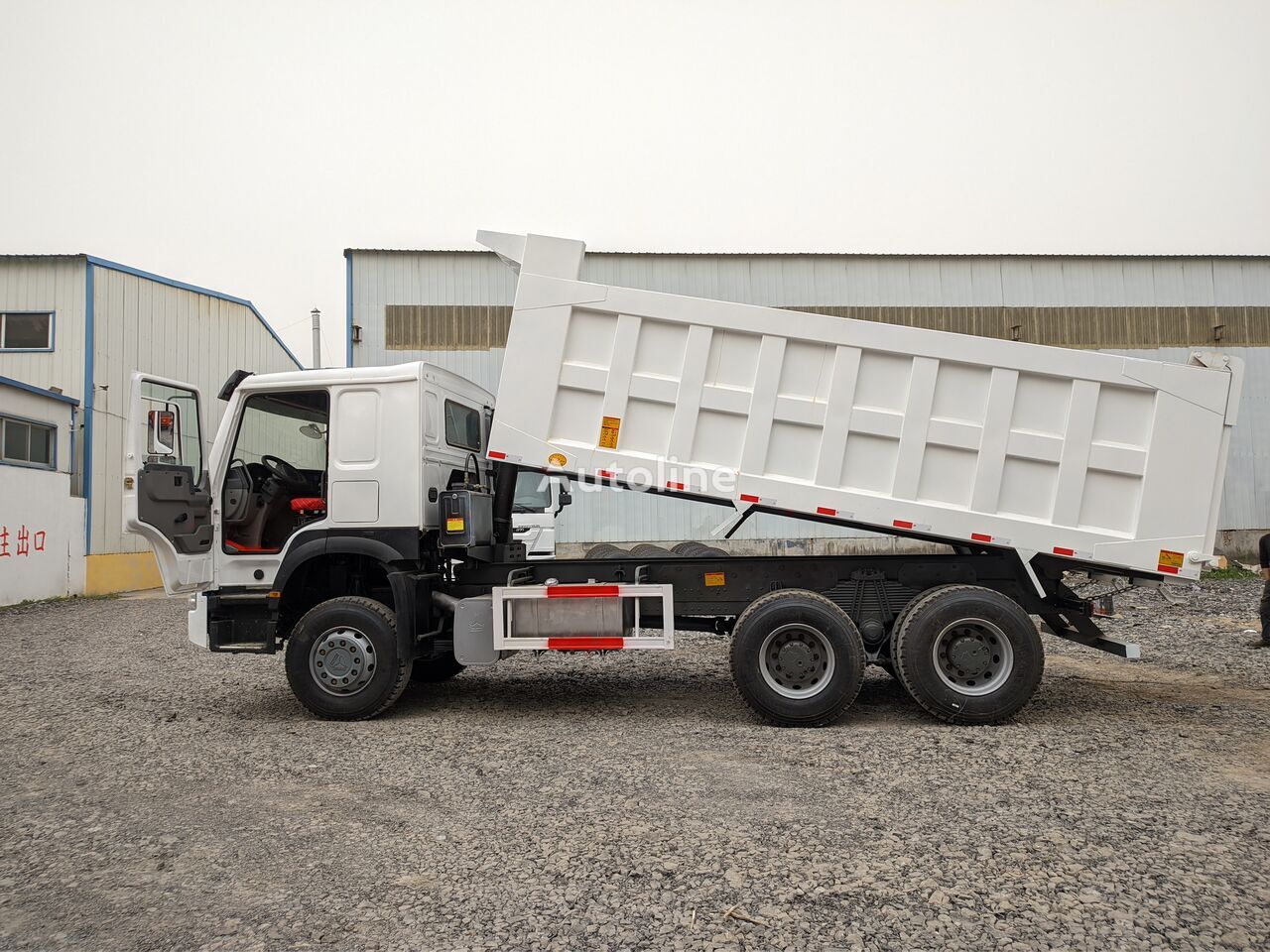Kamion vetëshkarkues HOWO China dumper Sinotruk Shacman tipper lorry 6x4 drive: foto 3