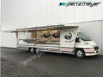 Kamion shpërndarës IVECO FIAT (I) Ducato Verkaufswagen 6,3 m + Kühltheke, Fritteuse: foto 2