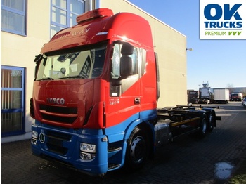 Transportjer kontejnerësh/ Kamion me karroceri të çmontueshme IVECO Stralis AS260S46Y/FPCM Euro6 Intarder Klima AHK ZV: foto 1