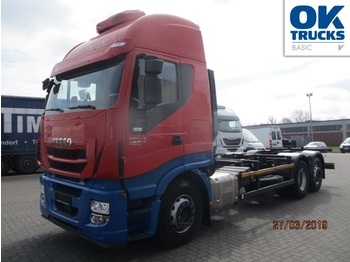 Transportjer kontejnerësh/ Kamion me karroceri të çmontueshme Iveco Stralis AS260S46Y/FPCM: foto 1