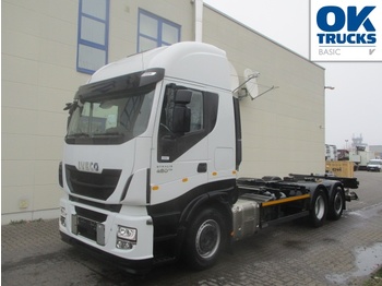 Transportjer kontejnerësh/ Kamion me karroceri të çmontueshme Iveco Stralis AS260S48Y/FPCM: foto 1