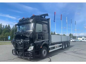 Kamion me karroceri të hapur Mercedes-Benz ACTROS 5L 3553L 8x4 uusi lava+ nosturipukki