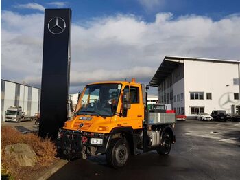 Mercedes-Benz UNIMOG U300 4x4 Hydraulik Standheizung Klima  - Kamion me karroceri të hapur
