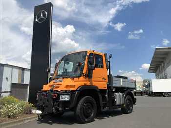 Unimog UNIMOG U300 4x4 Klima Standheizung Hydraulik  - Kamion me karroceri të hapur