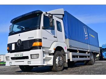 Kamion me tendë Mercedes-Benz Atego 1828 Retarder Fahrschule 3Sit+Bett LBW AHK