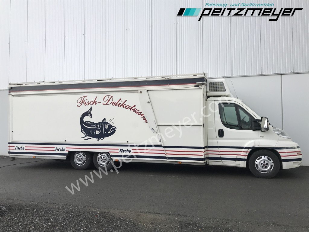Kamion shpërndarës IVECO FIAT (I) Ducato Verkaufswagen 6,3 m + Kühltheke, Fritteuse: foto 32