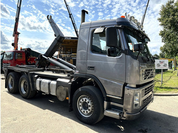 Volvo FM 420 6x4 26 Tons HAAKSYSTEEM - MANUEEL - BLADVERING - 13T NAAFREDUCTIE - BELGISCHE TRUCK - Kamion vetëngarkues