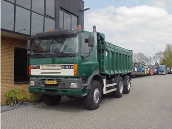 DAF GINAF 3333 S 6X6 KIPPER - Kamion vetëshkarkues