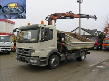 Kamion vetëshkarkues Mercedes-Benz Atego 1224 K 2-Achs Kipper Kran: foto 1