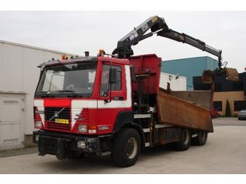 Terberg FL1350 6X6 KIPPER MET KRAAN - Kamion vetëshkarkues