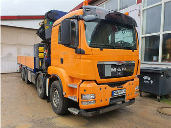 Kamion me karroceri të hapur, Kamion me vinç MAN 35.440 - HYDRODRIVE - PALFINGER PK 78002: foto 1
