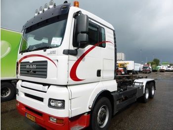 Transportjer kontejnerësh/ Kamion me karroceri të çmontueshme MAN TGA 26 430 6 x 4 / 6x6 manual , Xl cabin Hand ge: foto 1