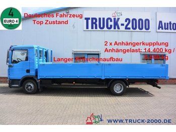 Kamion me karroceri të hapur MAN TGL 10.240 Pritsche 6.30 Mtr 2x AHK 3 Sitzplätze: foto 1