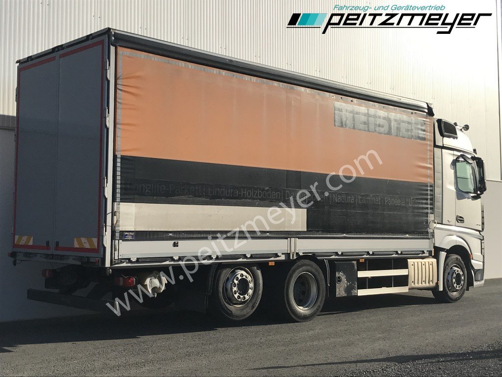Kamion me tendë MERCEDES-BENZ Actros 2545 LL Pritsche, Klima, Standklima, PPC, EU 6: foto 3