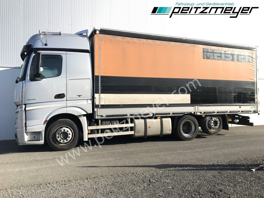 Kamion me tendë MERCEDES-BENZ Actros 2545 LL Pritsche, Klima, Standklima, PPC, EU 6: foto 8