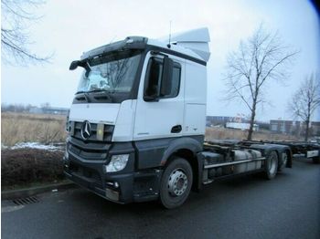 Transportjer kontejnerësh/ Kamion me karroceri të çmontueshme Mercedes-Benz 2545 6x2 BDF Standard, Multiwechsler, Klima: foto 1
